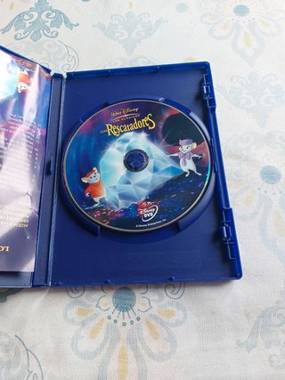 Dvd DISNEY los rescatadores y Monstruos, S.A.
