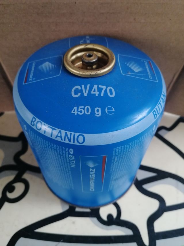 Regalo mini botella butano campingaz