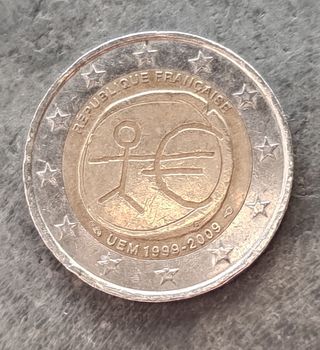 Moneda dos euros República Francesa
