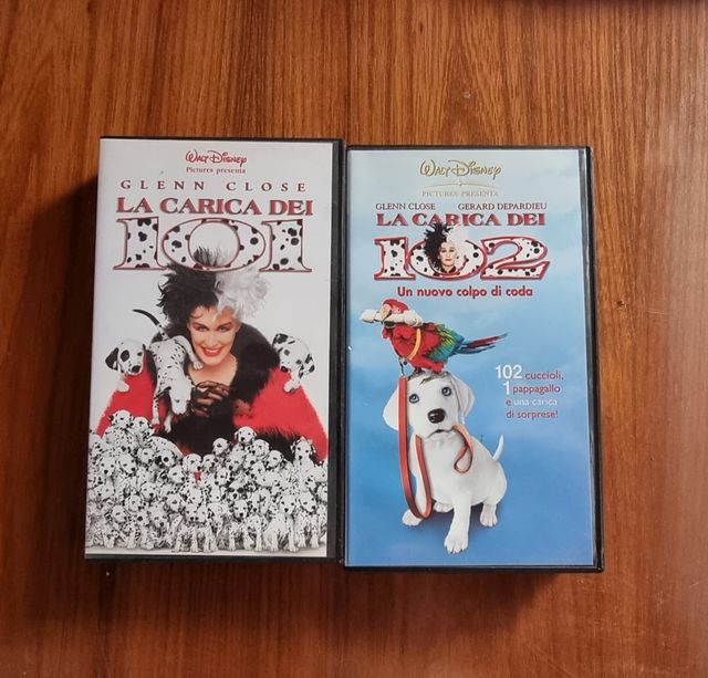 La carica dei 101 102 set VHS