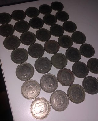 LOTE 35 PESETAS DE 5 DE 1957