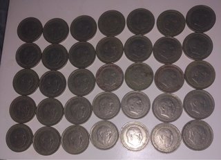 LOTE 35 PESETAS DE 5 DE 1957