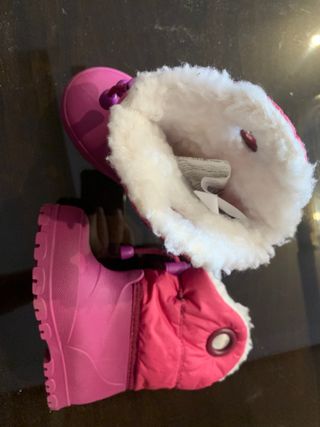 Traje + botas nieve niña 24 meses + botas