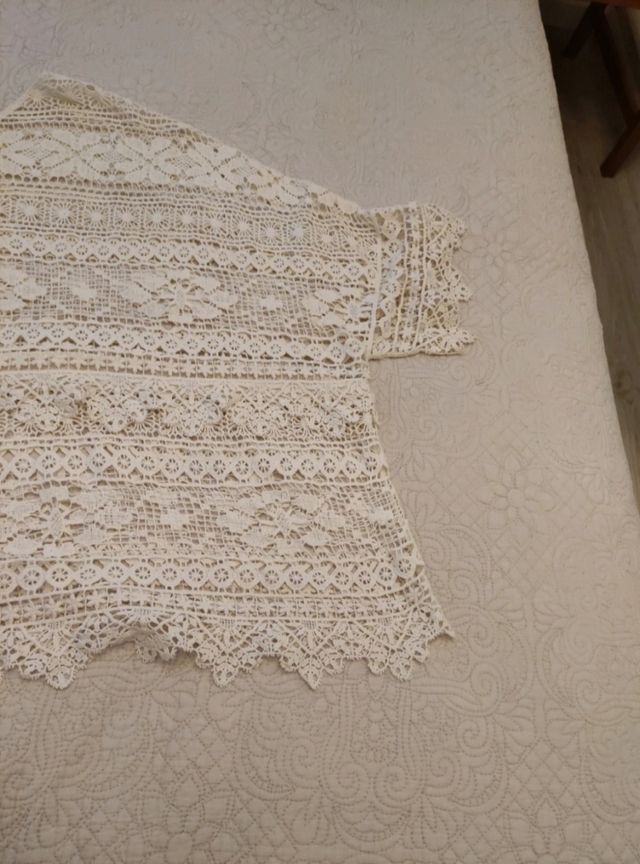 Top de encaje 