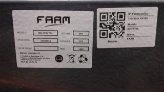 Carretilla elevadora eléctrica 2500 kg