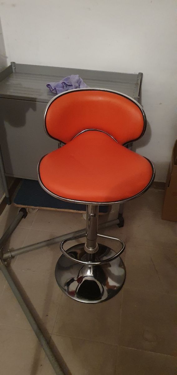 SILLA ALTA BARRA NARANJA