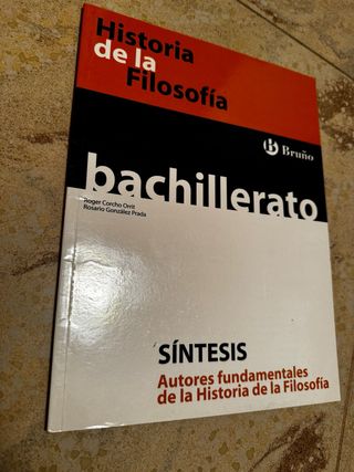 libro historia de la filosofia bruño