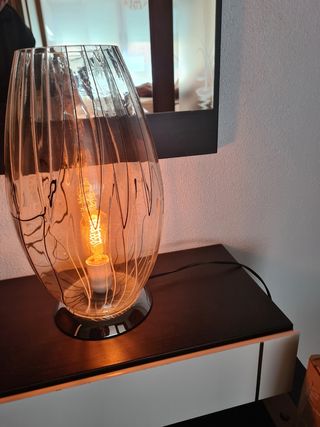 LAMPARA DE CRISTAL