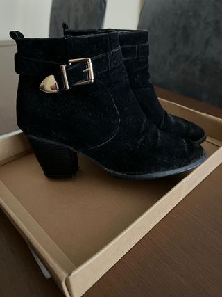 Botines de ante