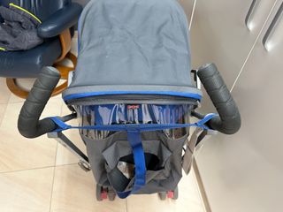 Cochecito niño silla paseo MacLaren Quest azul