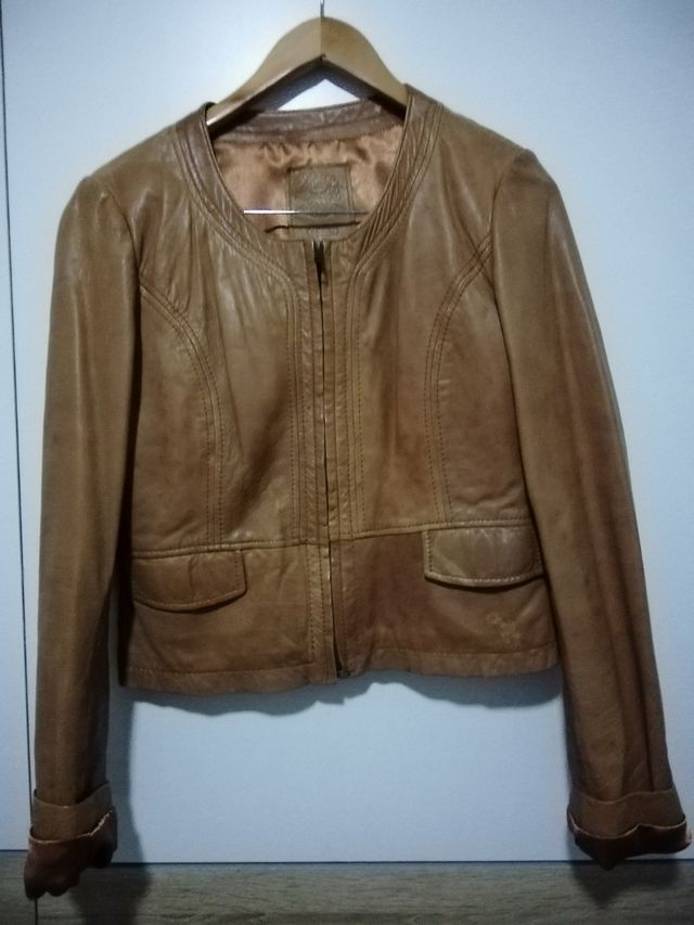 Chaqueta piel auténtica