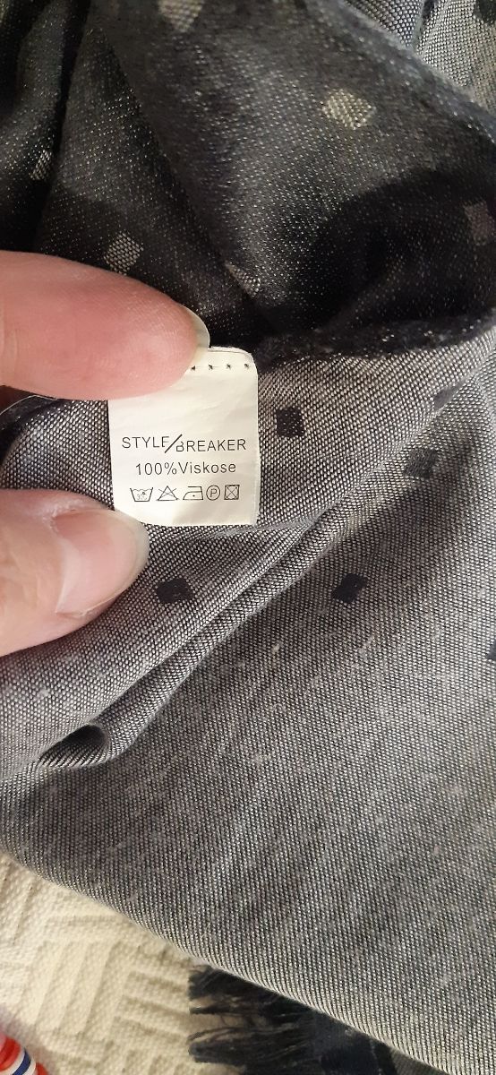 Sciarpa unisex viscosa