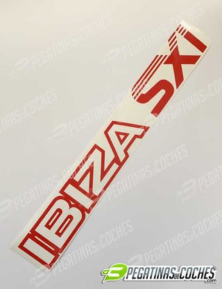 Pegatina Ibiza sxi