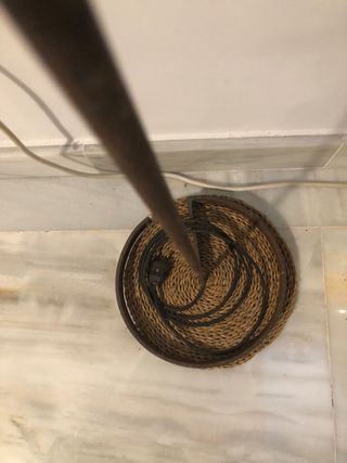 Lampara de pie vintage