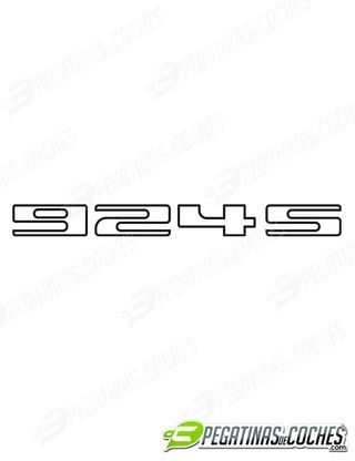 Pegatinas porsche 944 924 S