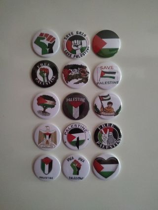 Lote 15 imanes Palestina