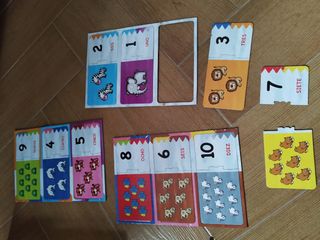 Puzzle los números.