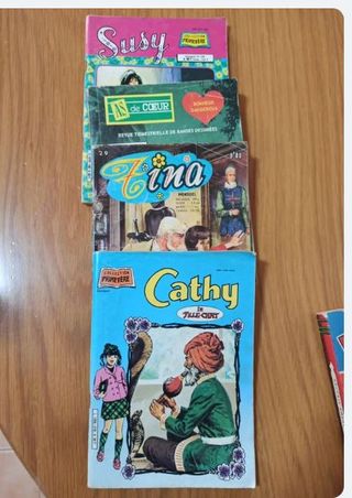 novelas gráficas francesas antiguas