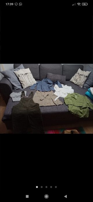 Lote ropa premamá 