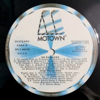 Vinilos E ARAGÓN, ROSARIO, FELICIANO, AZUL Y NEGRO