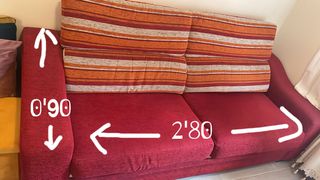 sofá en perfecto estado.