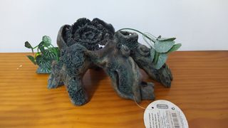 Tronco decoración para acuario