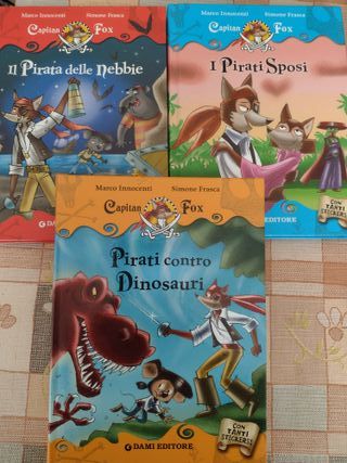 3 libri di Capitan FOX