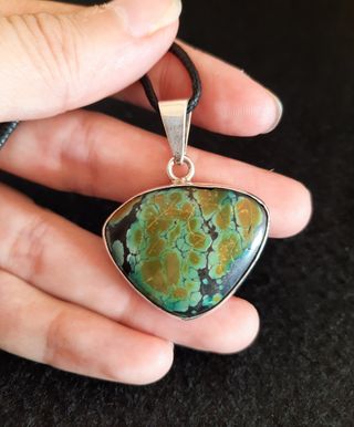 Colgante de Turquesa y Plata de Mexico