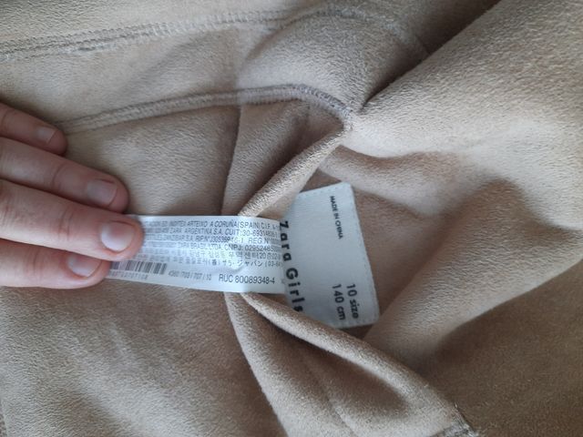 Abrigo reversible. T.10