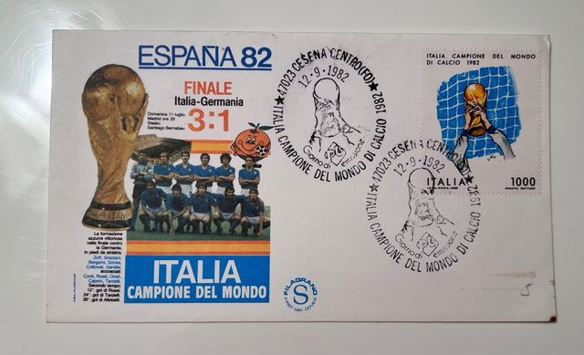 Busta con Francobollo Espana 82