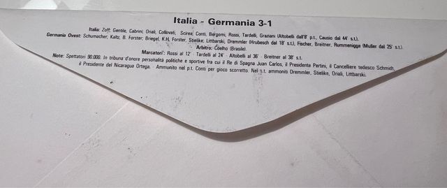 Busta con Francobollo Espana 82