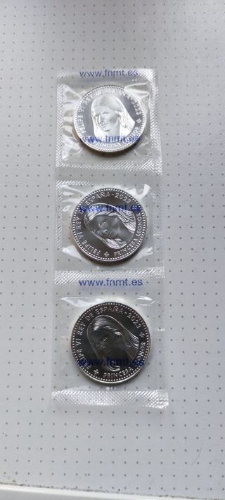 Moneda 40 euros plata leonor  