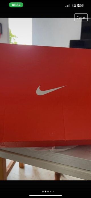 Botas de futbol Nike naranjas