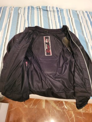 Chaqueta moto hombre verano