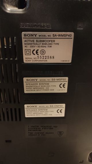 HOME CINEMA SONY STR-KSL40