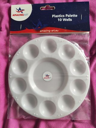 Plastic Paint palettes 10 Wells - 1