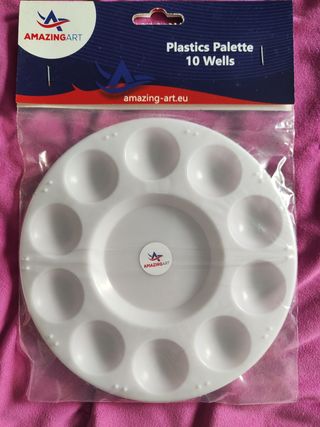 Plastic Paint palette 10 Wells - 2