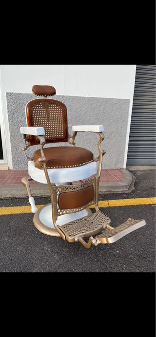 Silla o sillón de barbero antiguo  JASO año 1930