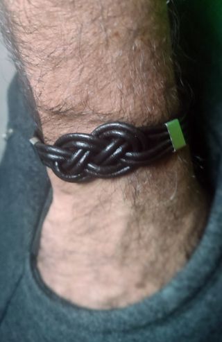 🌺 PULSERAS NUDO CELTA PARA CHICOS DE CUERO 