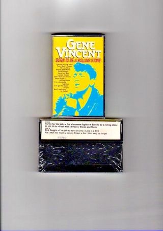 GENE VINCENT - BORN TO BE A ROLLING STONE - MC NUO