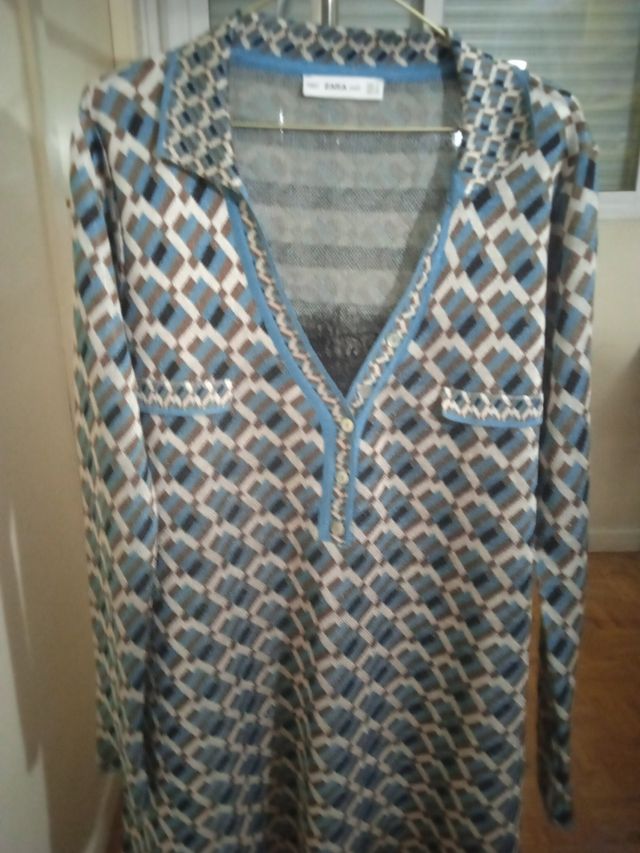 Vestido Zara T-S.