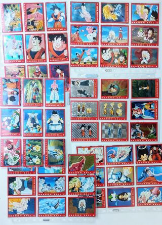 DRAGON BALL SERIE ROJA COMPLETA! 100 CARTAS