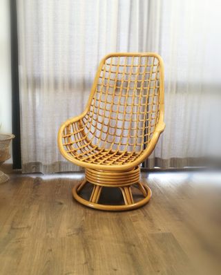 SILLON VINTAGE BAMBU