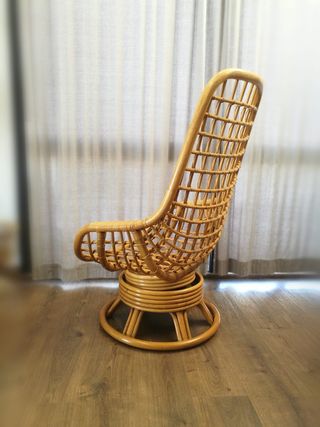 SILLON VINTAGE BAMBU