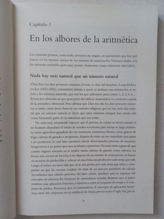 Los números primos, el mundo es matemático.