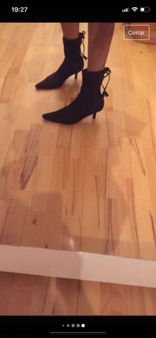 botines talla 38