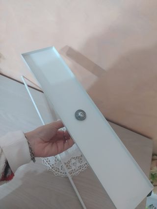 Portagioielli bianco in ferro "Ikea" - NUOVO.