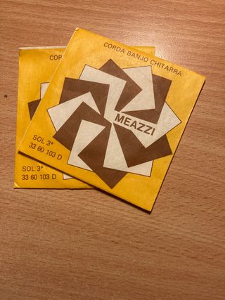 corda Benjo numero 3 meszzi sol