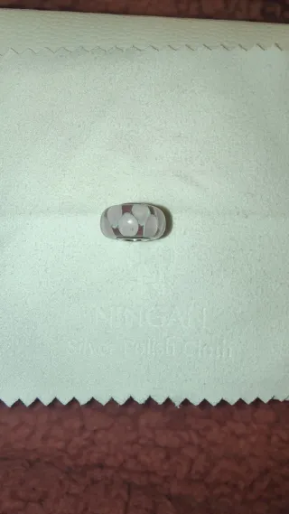 Charm corazon y Mickey y Minie Mouse tipo pandora