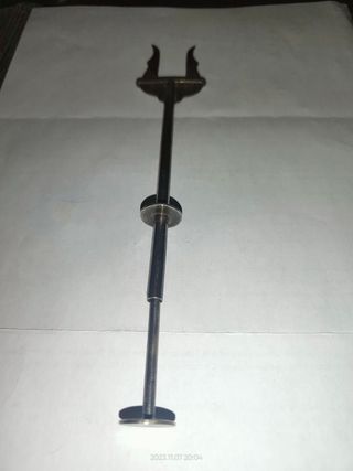 Pinza antigua tenedor para pan